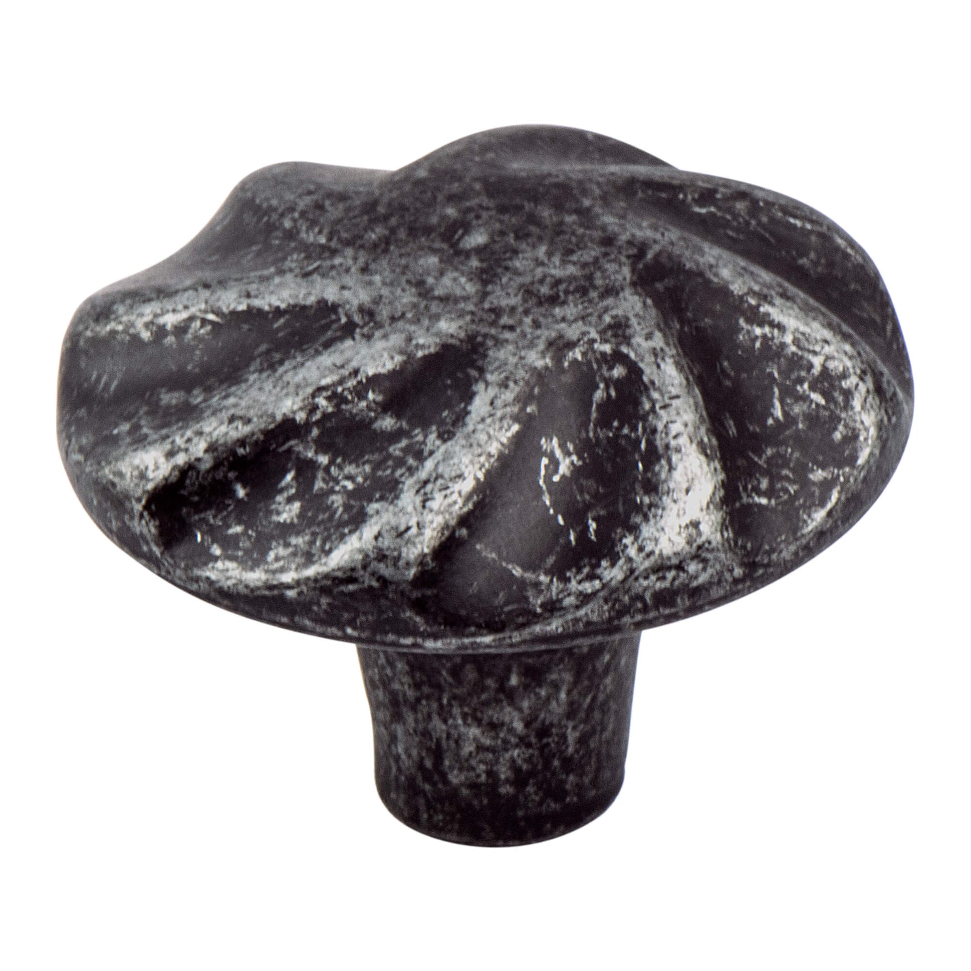 Weathered Iron - 1-5/16" - Rhapsody Knob by Berenson - New York Hardware
