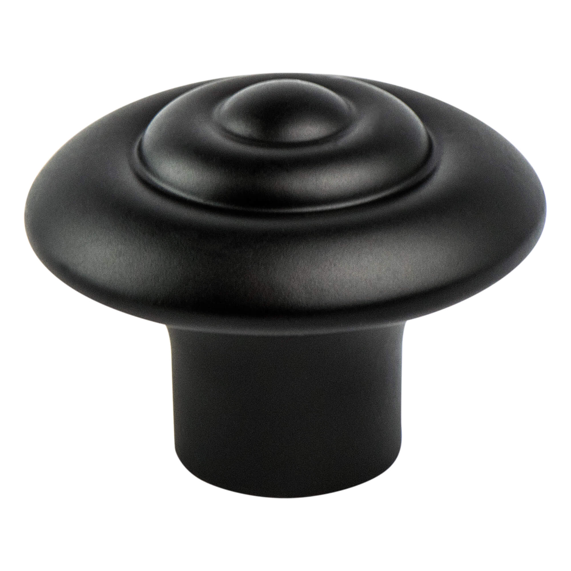 Black - 1-1/4" - Rhapsody Knob by Berenson - New York Hardware