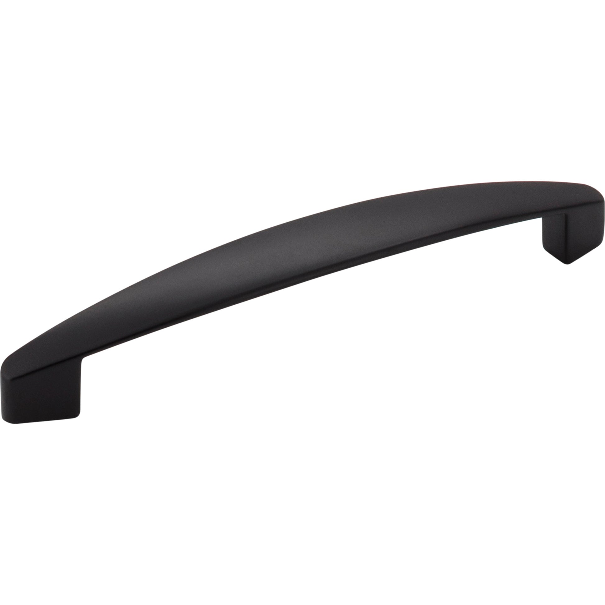 Asymmetrical Belfast Cabinet Pull by Elements - Matte Black