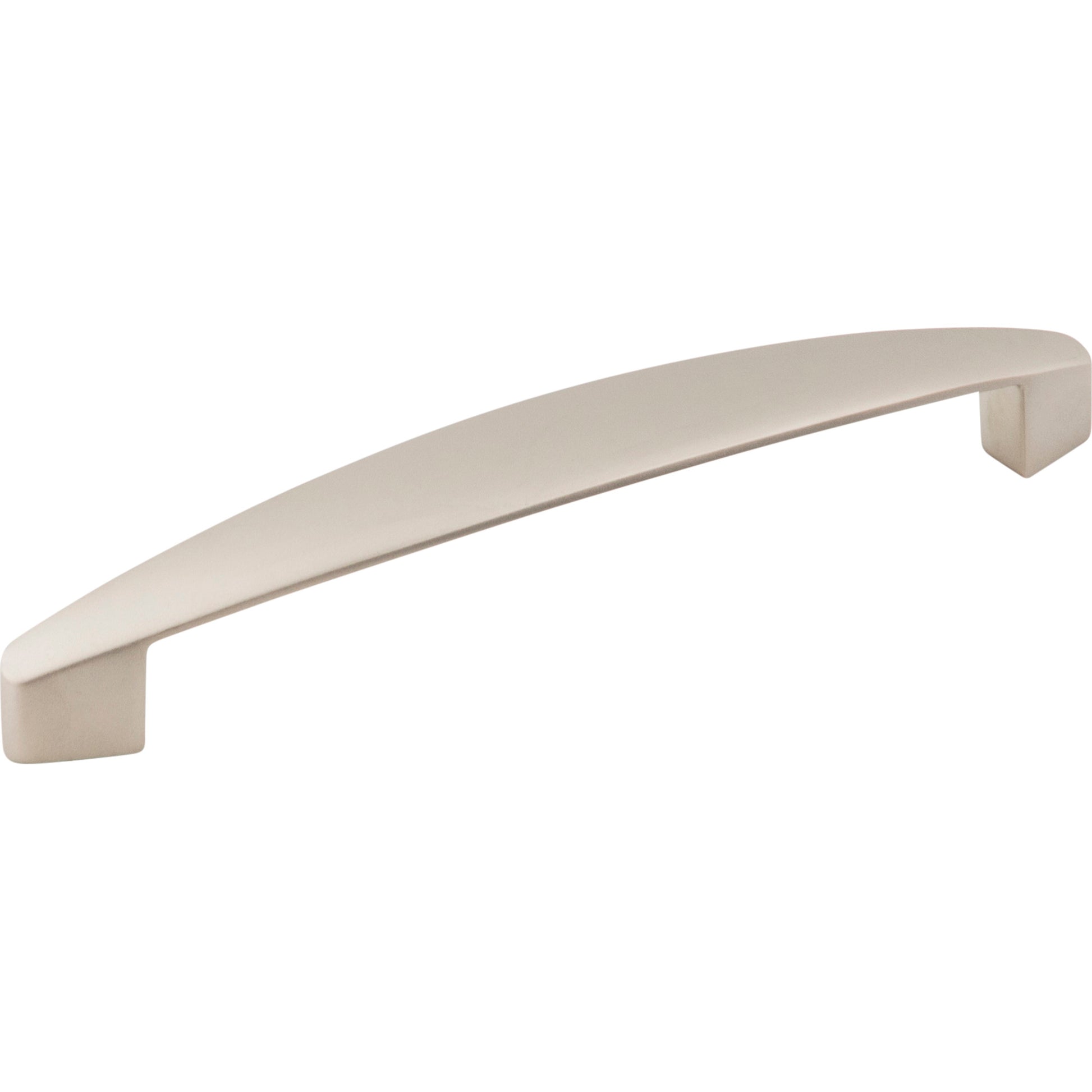 Asymmetrical Belfast Cabinet Pull by Elements - Dull Nickel