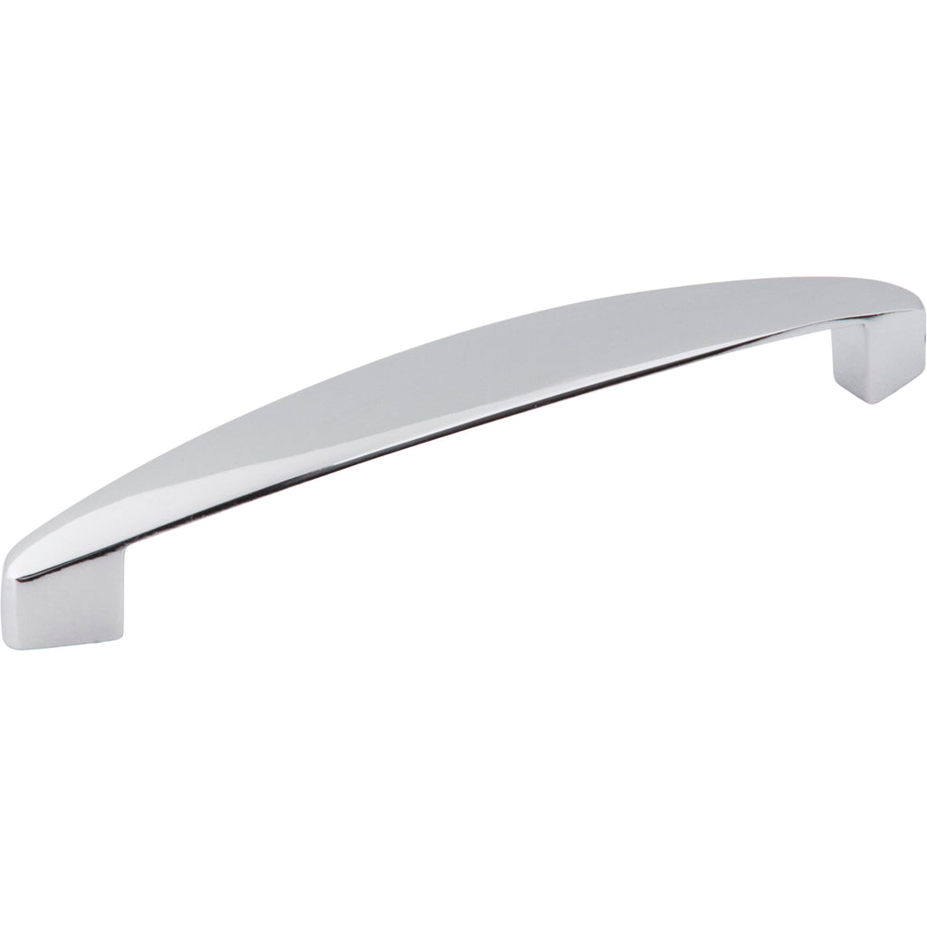 Asymmetrical Belfast Cabinet Pull by Elements - Polished Chrome
