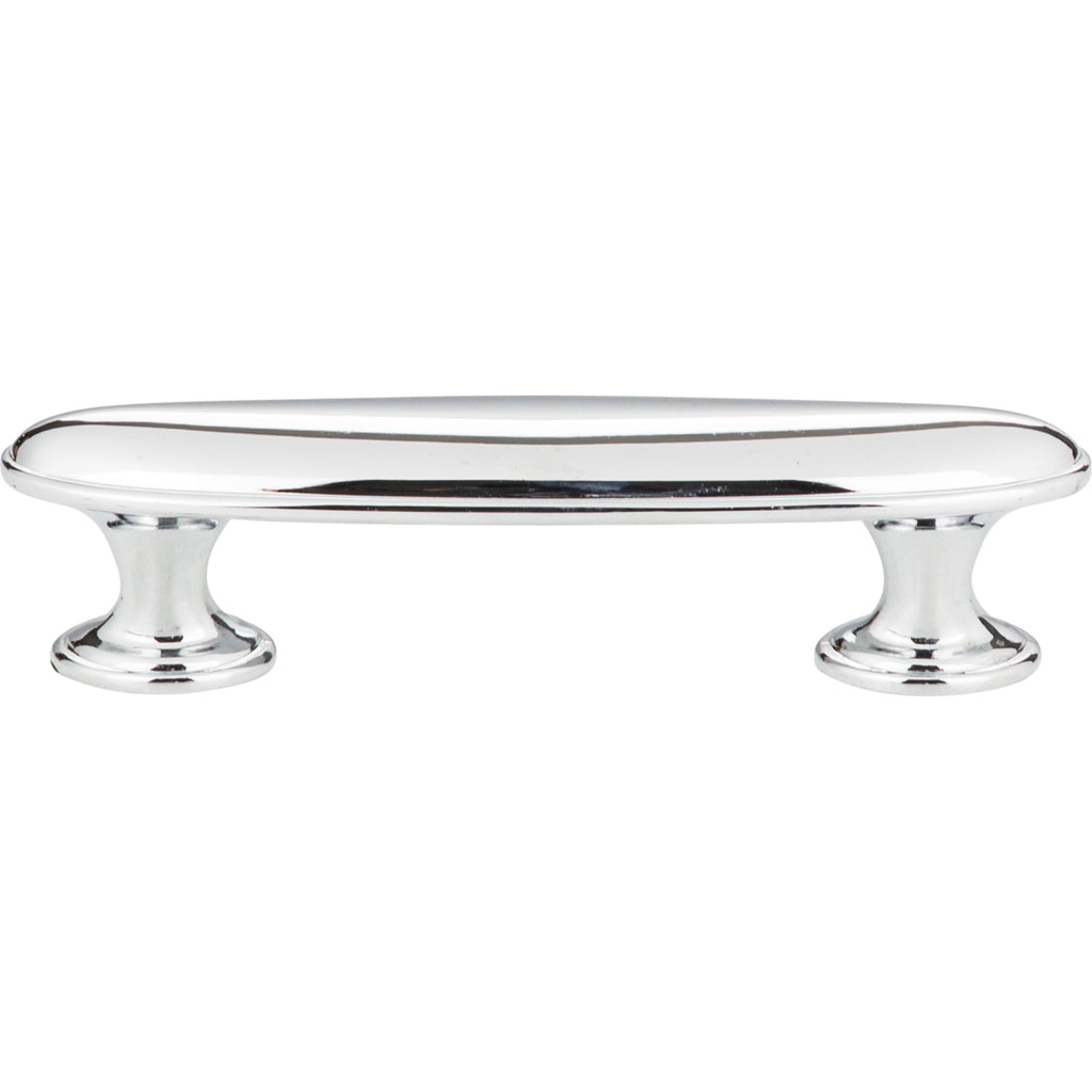 Austen Oval Pull by Atlas - 3" - Polished Chrome - New York Hardware