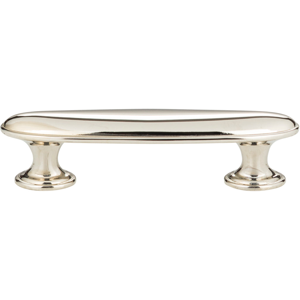 Austen Oval Pull by Atlas - 3" - Polished Nickel - New York Hardware