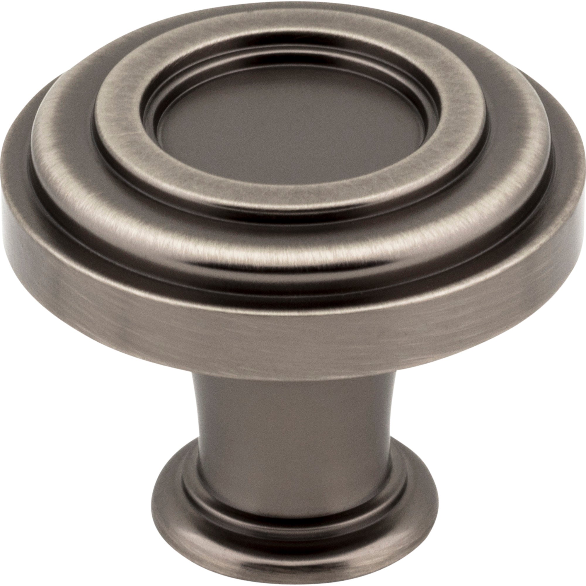Ring Lafayette Cabinet Knob by Jeffrey Alexander - Brushed Pewter