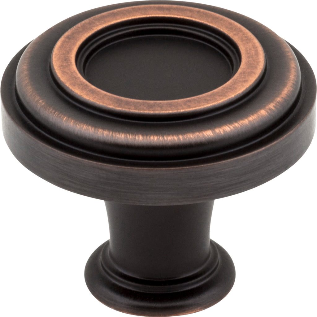 Ring Lafayette Cabinet Knob by Jeffrey Alexander - Brushed Oil Rubbed Bronze