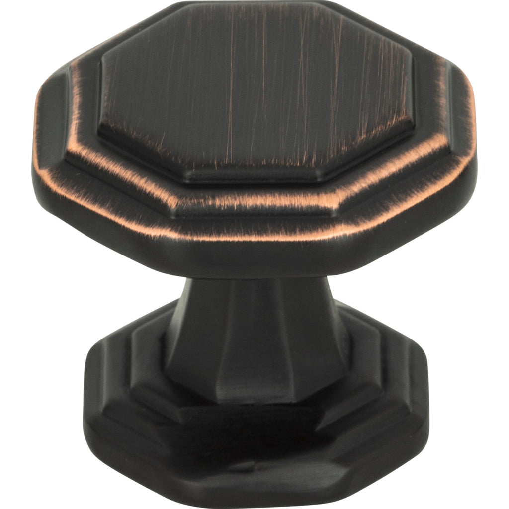Dickinson Octagon Knob by Atlas - 1-1/4" - Venetian Bronze - New York Hardware