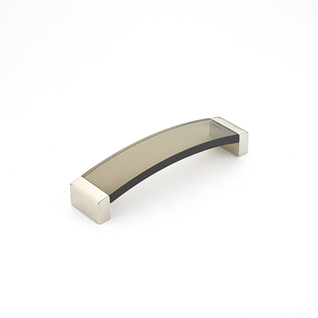Positano Arched Pull by Schaub - Satin Nickel - New York Hardware