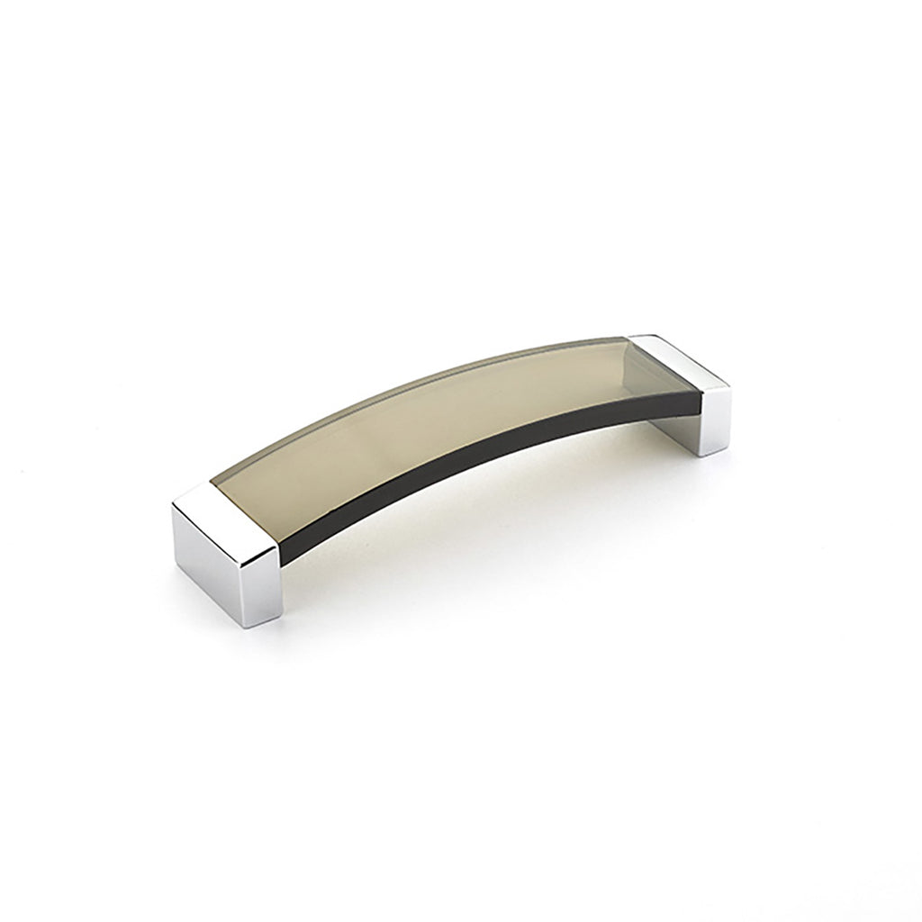 Positano Arched Pull by Schaub - Polished Chrome - New York Hardware