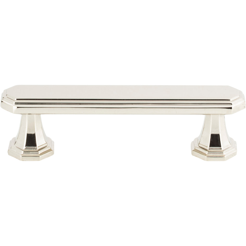 Dickinson Pull by Atlas - 3" - Polished Nickel - New York Hardware