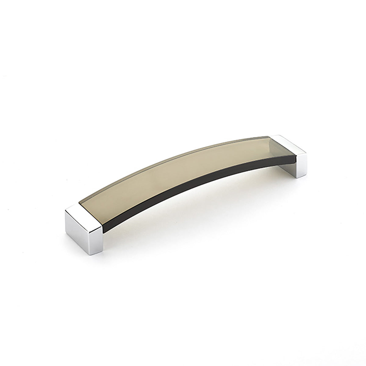 Positano Arched Pull by Schaub - Polished Chrome - New York Hardware