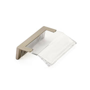 Positano Edge Pull by Schaub - Satin Nickel - New York Hardware