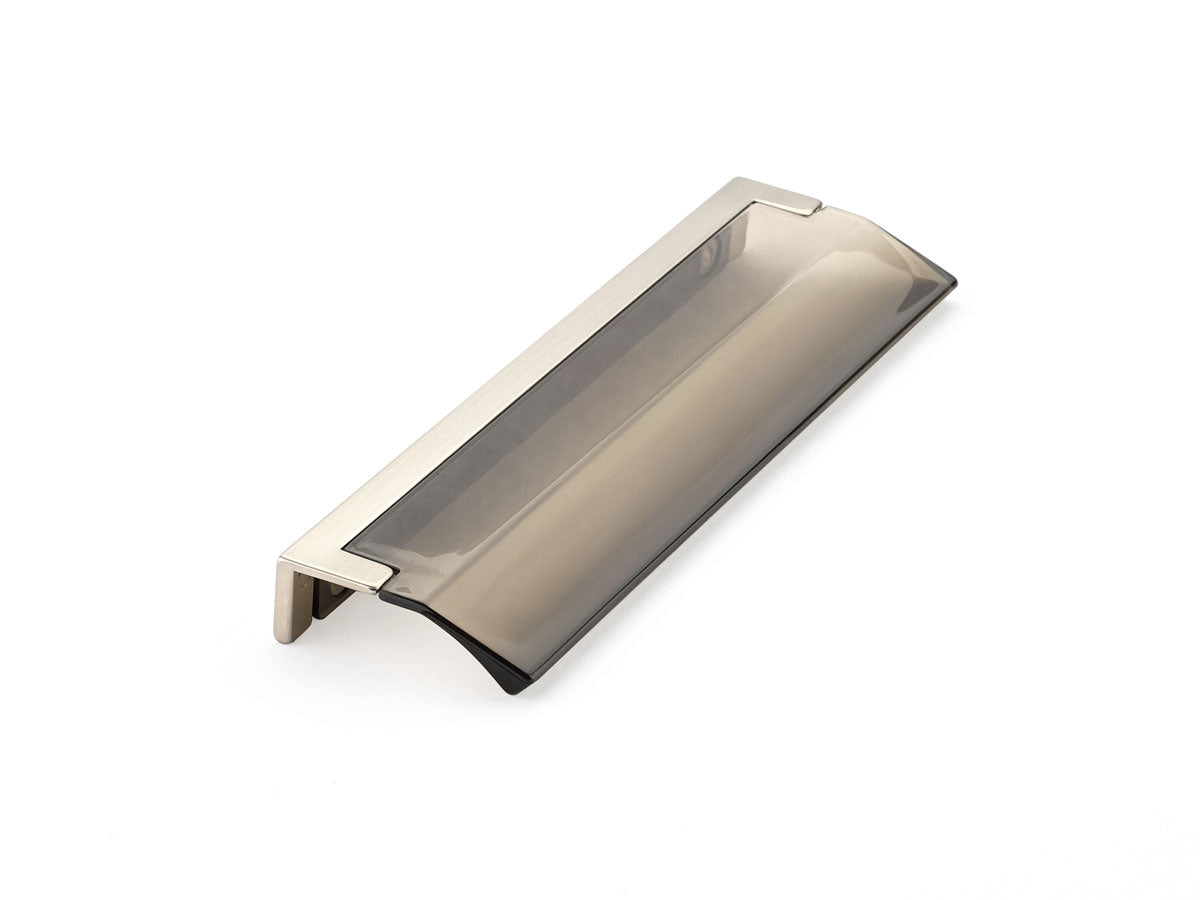 Positano Edge Pull by Schaub - Satin Nickel - New York Hardware