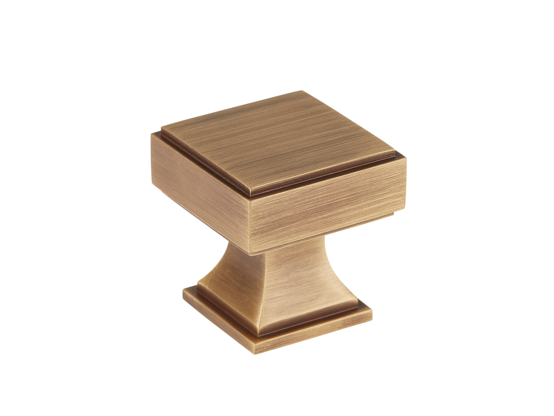 Jefferson Cabinet Knob by Armac Martin - 32mm - Satin Nickel Plate