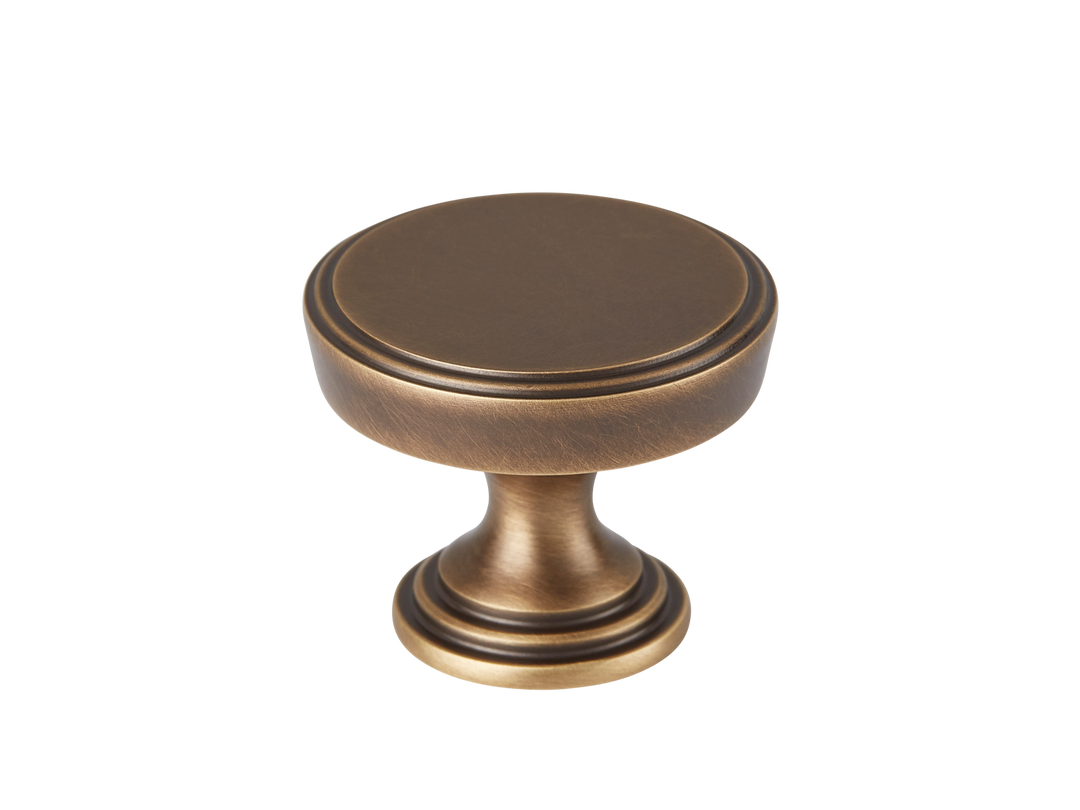 Lincoln Cabinet Knob by Armac Martin - 32mm - Satin Nickel Plate