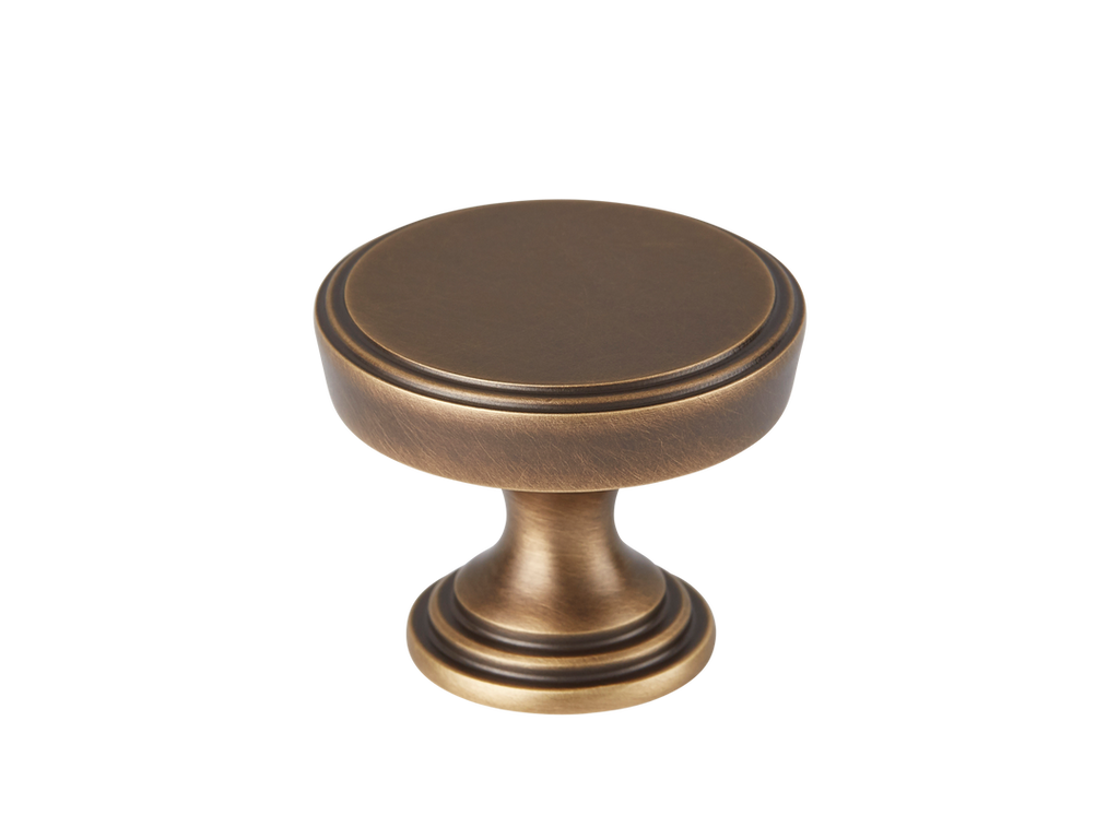 Lincoln Cabinet Knob by Armac Martin - 32mm - Satin Nickel Plate