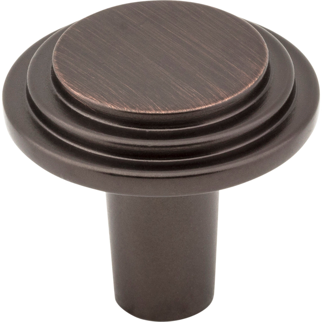 Round Calloway Cabinet Knob by Elements - Brushed Oil Rubbed Bronze