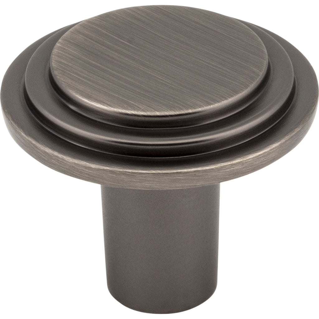 Round Calloway Cabinet Knob by Elements - Brushed Pewter