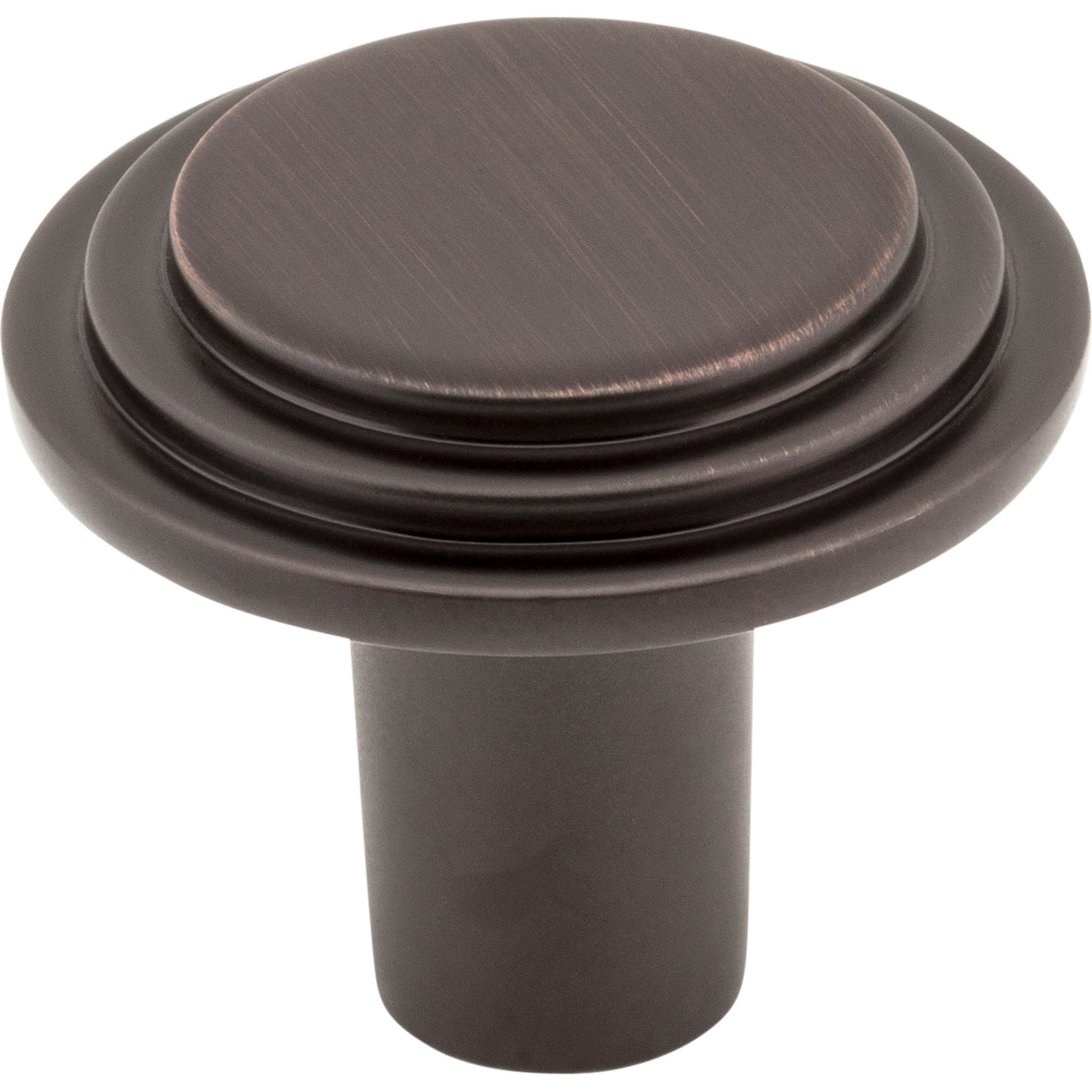Round Calloway Cabinet Knob by Elements - Brushed Oil Rubbed Bronze