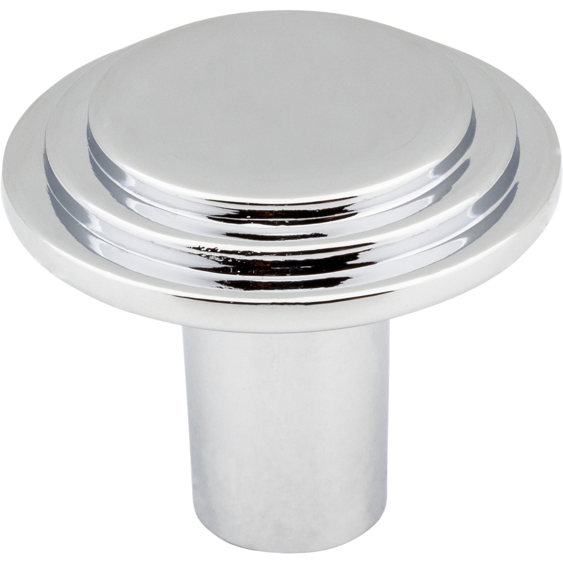 Round Calloway Cabinet Knob by Elements - Polished Chrome