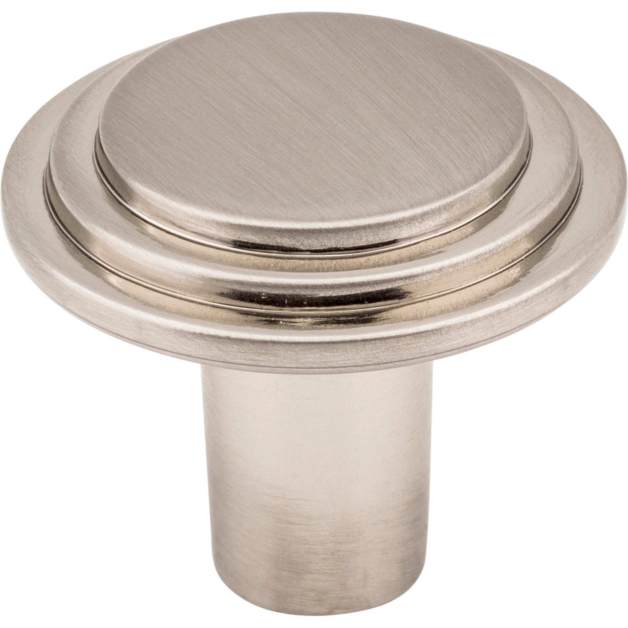Round Calloway Cabinet Knob by Elements - Satin Nickel