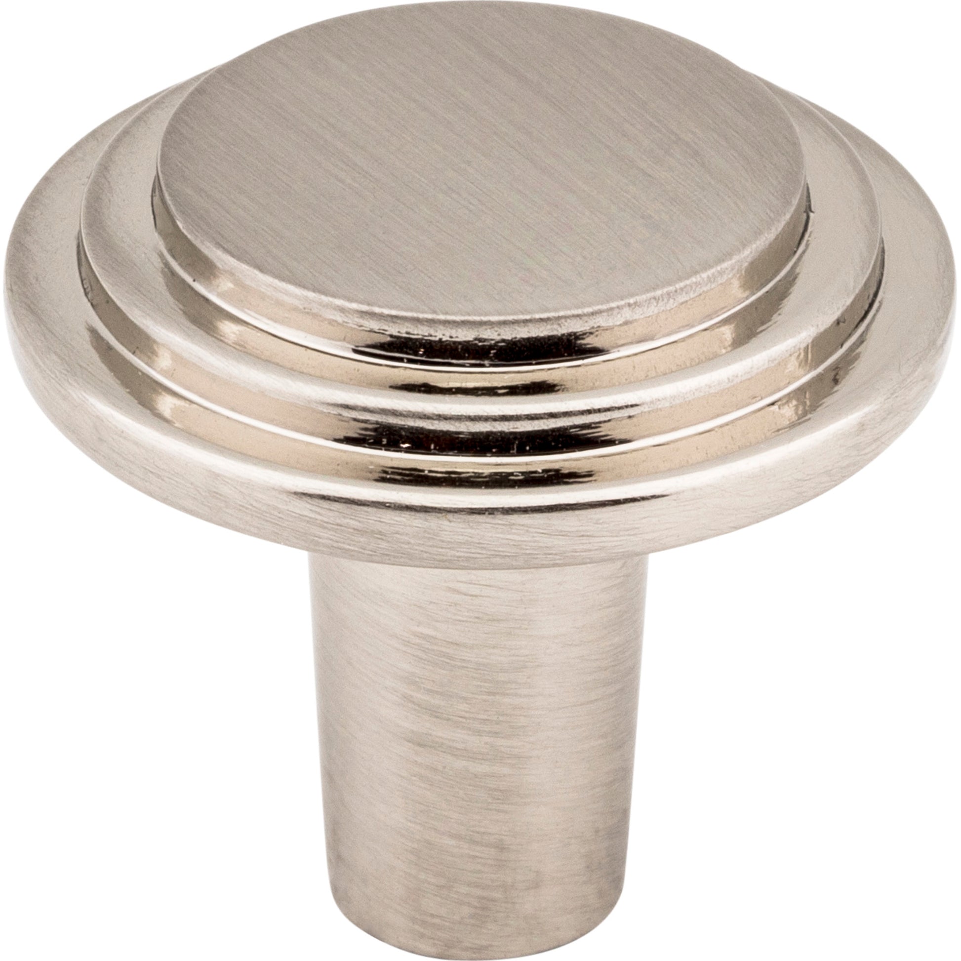 Round Calloway Cabinet Knob by Elements - Satin Nickel