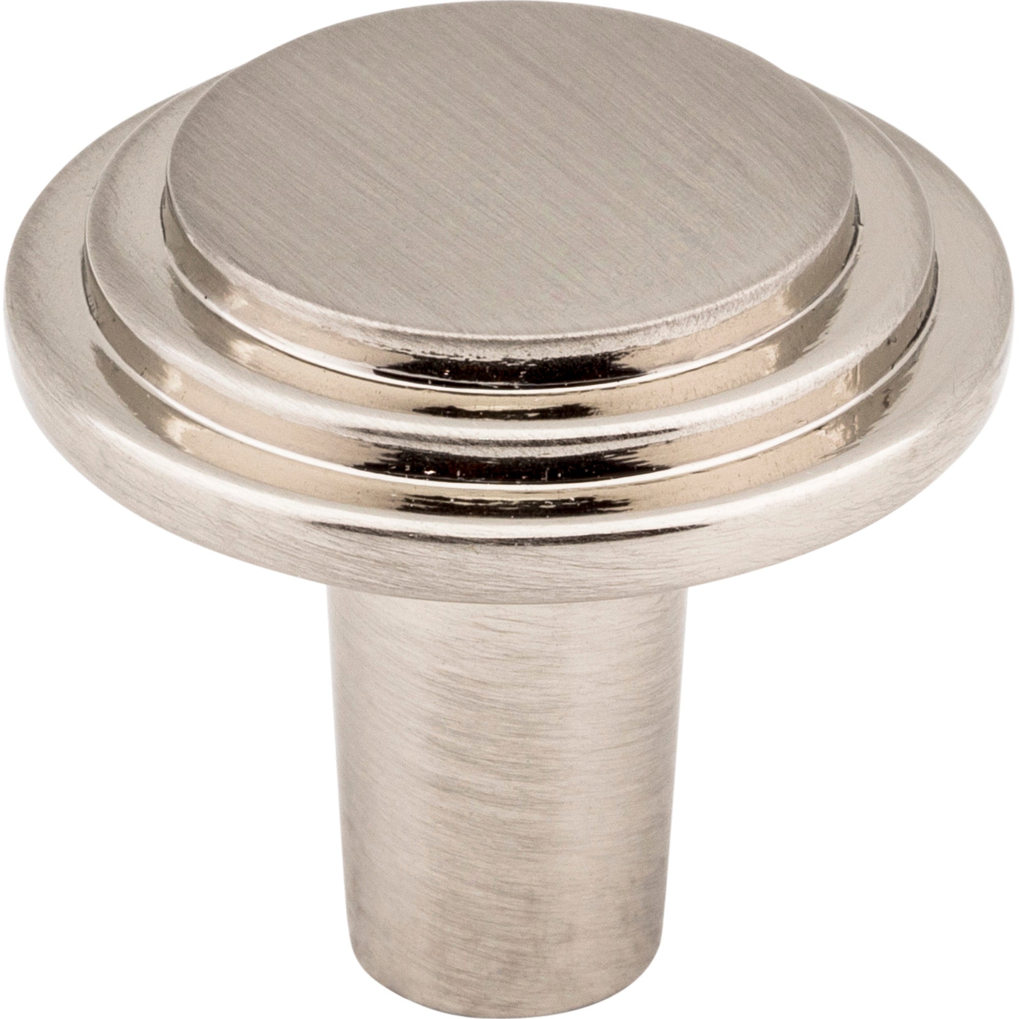 Round Calloway Cabinet Knob by Elements - Satin Nickel