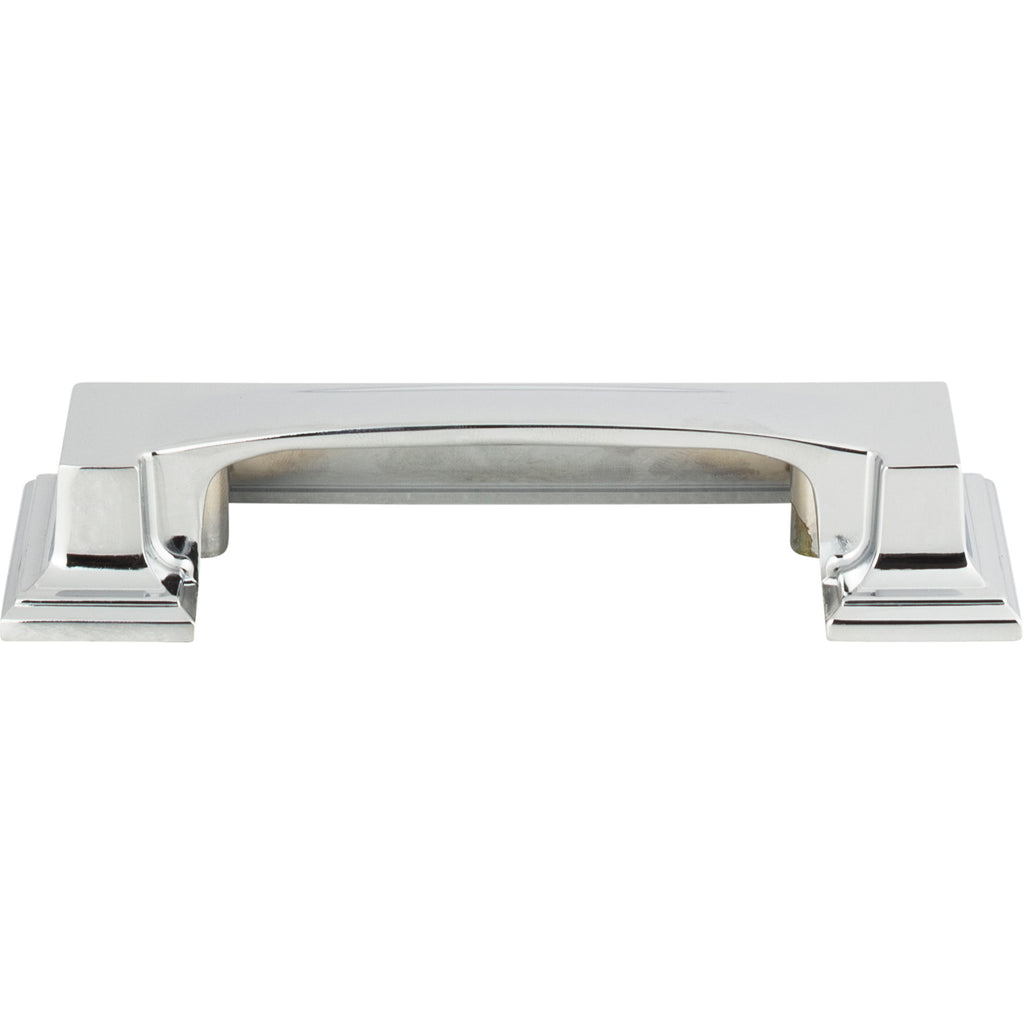 Sutton Place Cup Pull by Atlas - 3" - Polished Chrome - New York Hardware