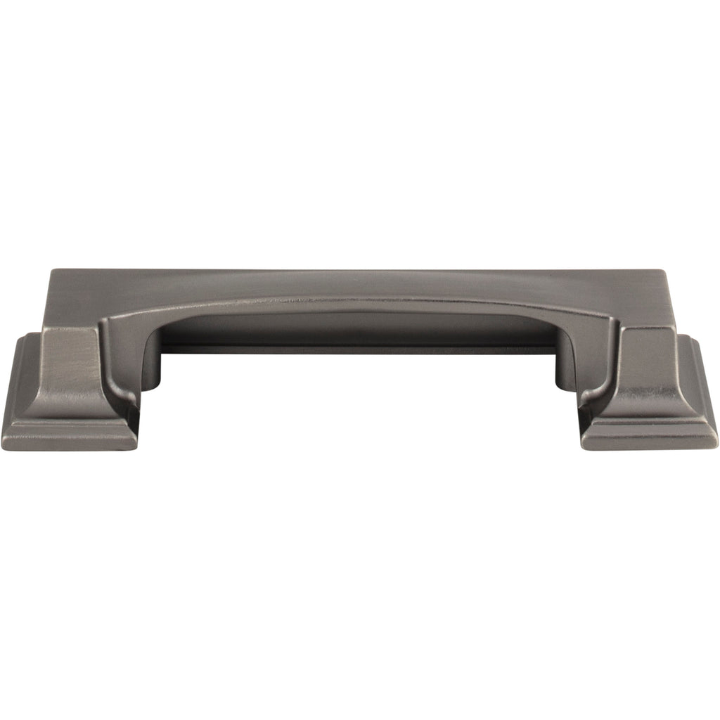 Sutton Place Cup Pull by Atlas - 3" - Slate - New York Hardware