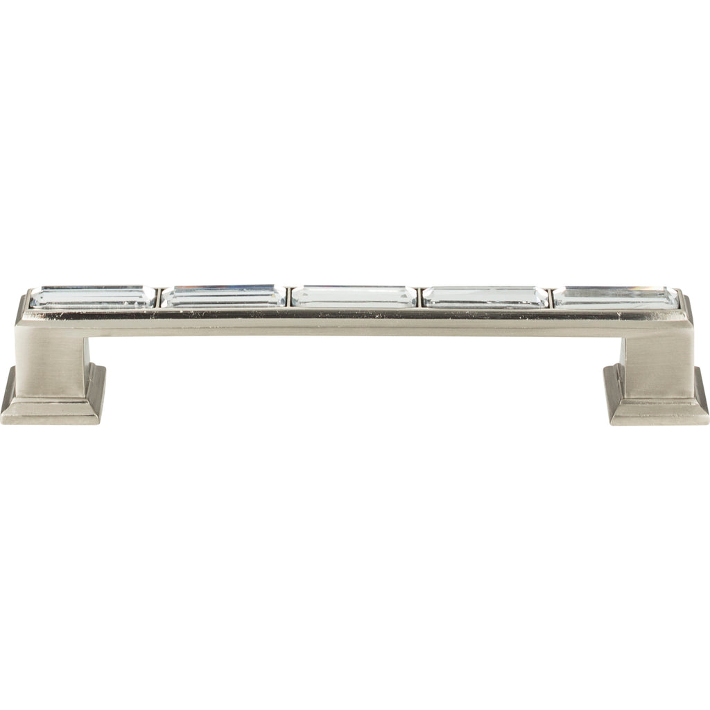 Legacy Crystal Pull by Atlas - 5-1/16" - Brushed Nickel - New York Hardware