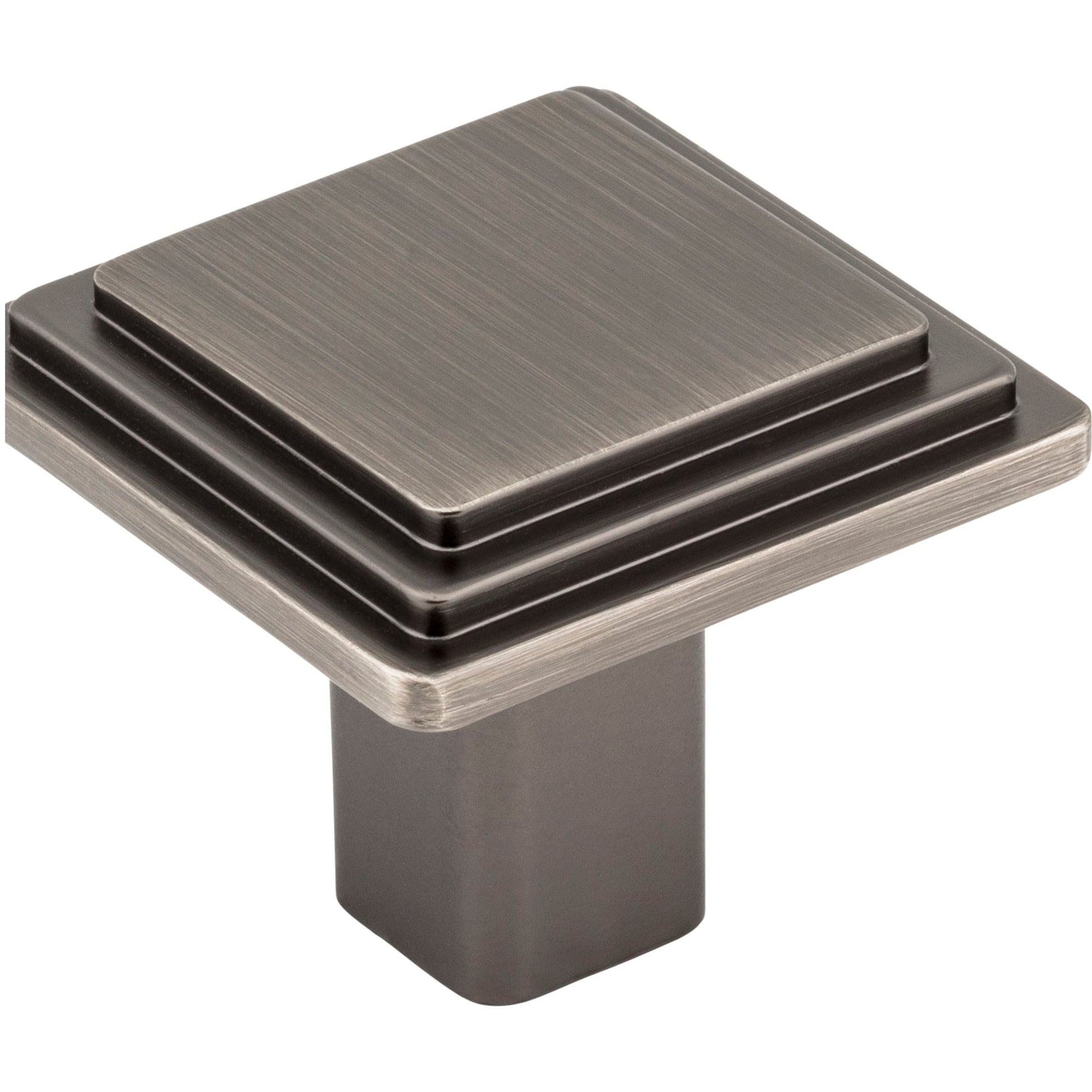 Square Calloway Cabinet Knob by Elements - Brushed Pewter