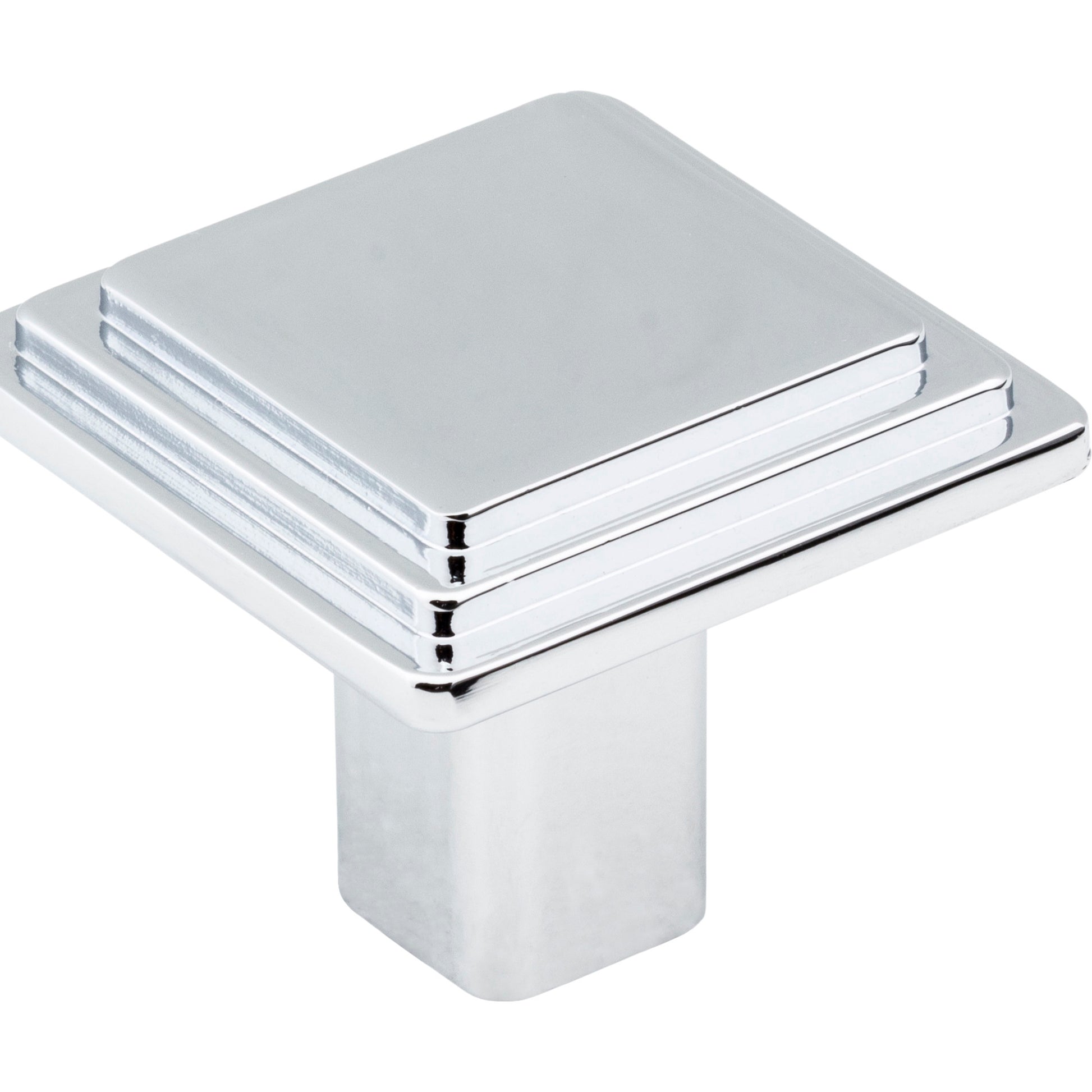 Square Calloway Cabinet Knob by Elements - Polished Chrome
