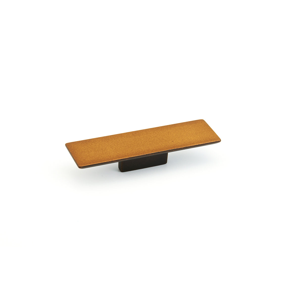 Armadio Rectangular Pull by Schaub - Burnished Bronze - New York Hardware