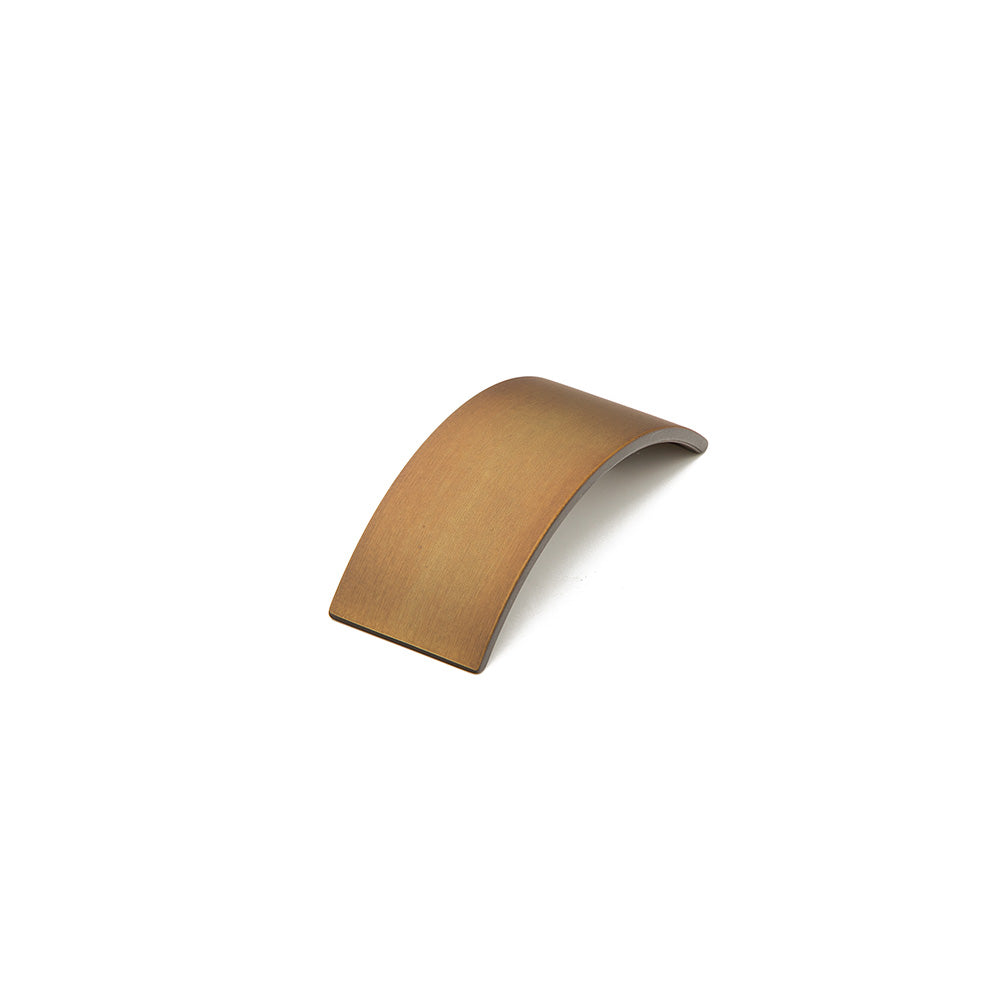 Armadio Arched Pull by Schaub - Burnished Bronze - New York Hardware