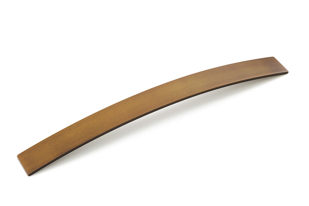 Armadio Arched Pull by Schaub - Burnished Bronze - New York Hardware