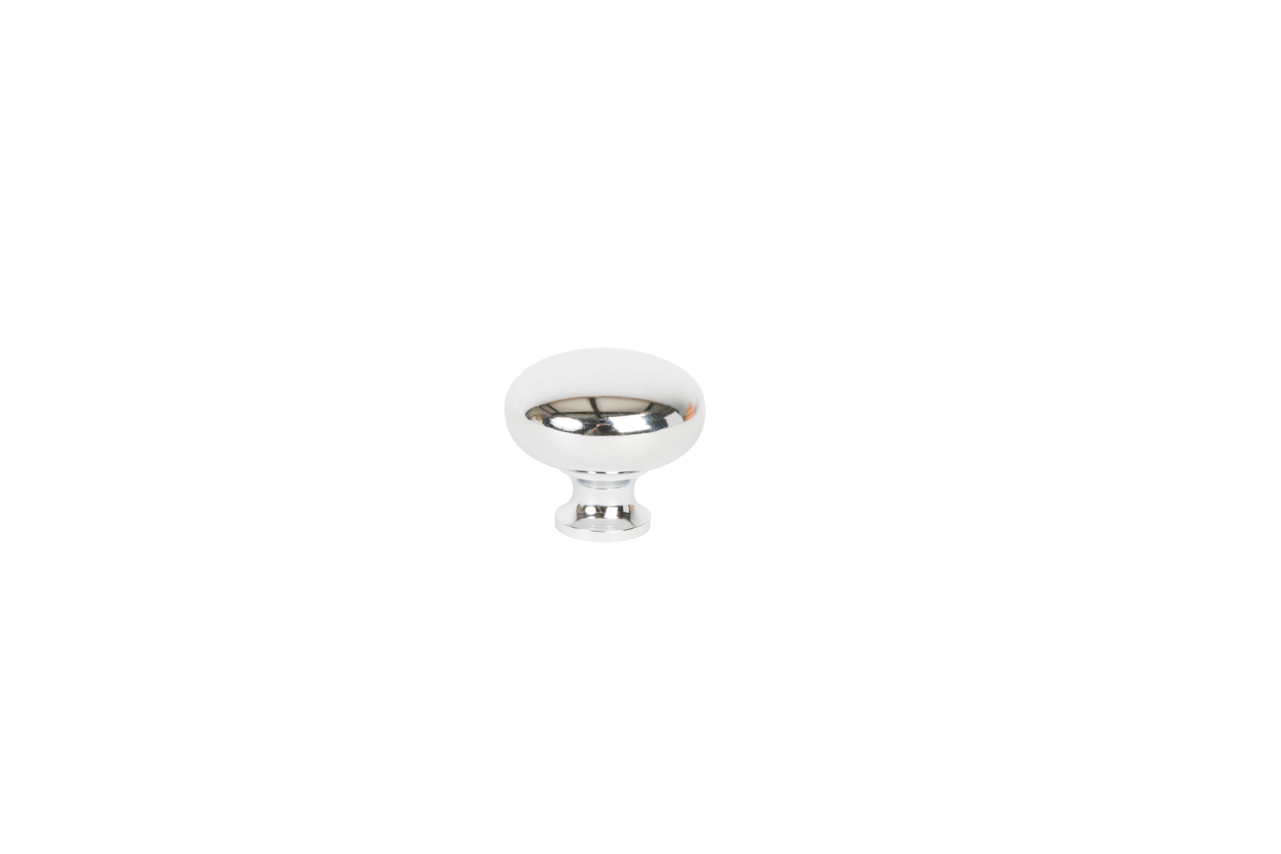 Metal Mushroom Knob by Lew's Hardware - 1" - Polished Chrome - New York Hardware
