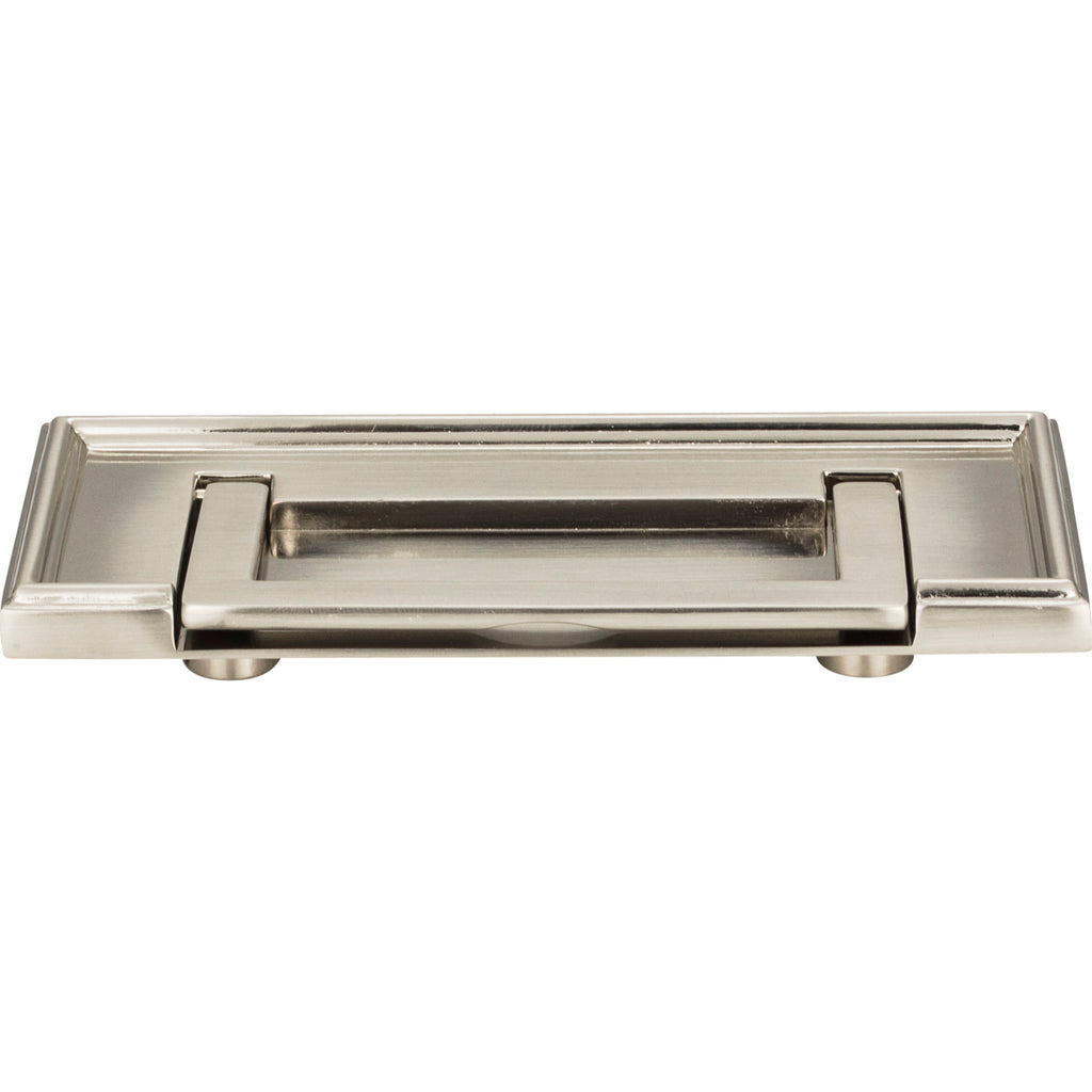 Campaign Rope Drop Pull by Atlas - 3" - Brushed Nickel - New York Hardware