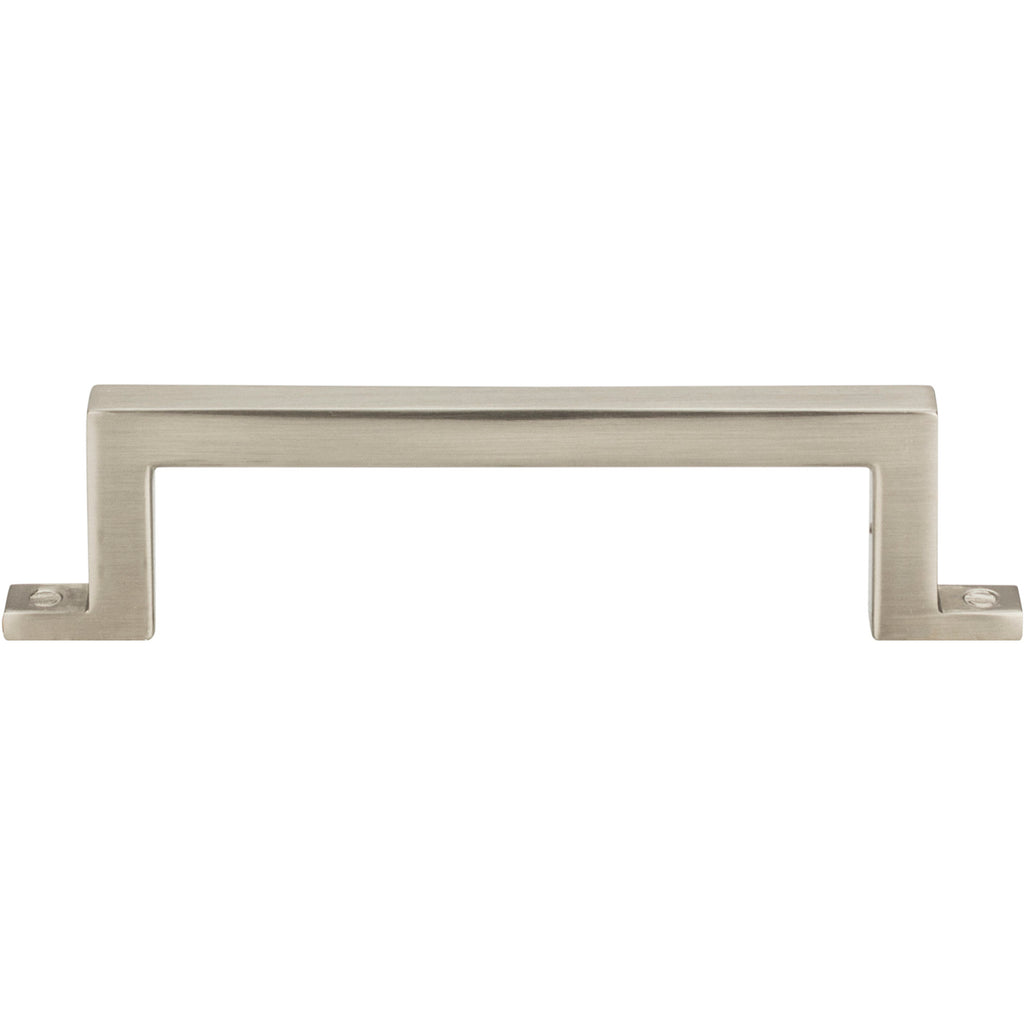 Campaign Bar Pull by Atlas - 3-3/4" - Brushed Nickel - New York Hardware