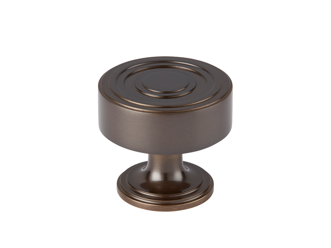 Dougan Cabinet Knob by Armac Martin - 38mm - Satin Nickel Plate