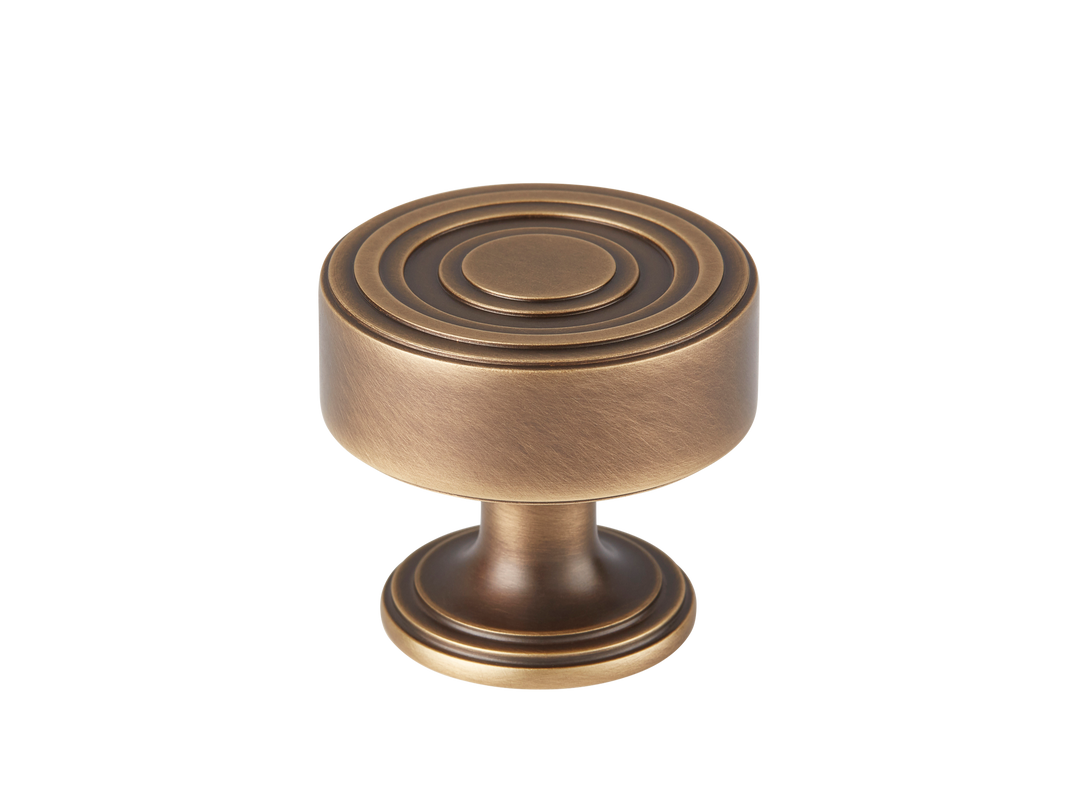 Dougan Cabinet Knob by Armac Martin - 32mm - Satin Nickel Plate