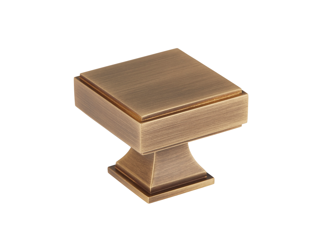 Jefferson Cabinet Knob by Armac Martin - 38mm - Satin Nickel Plate