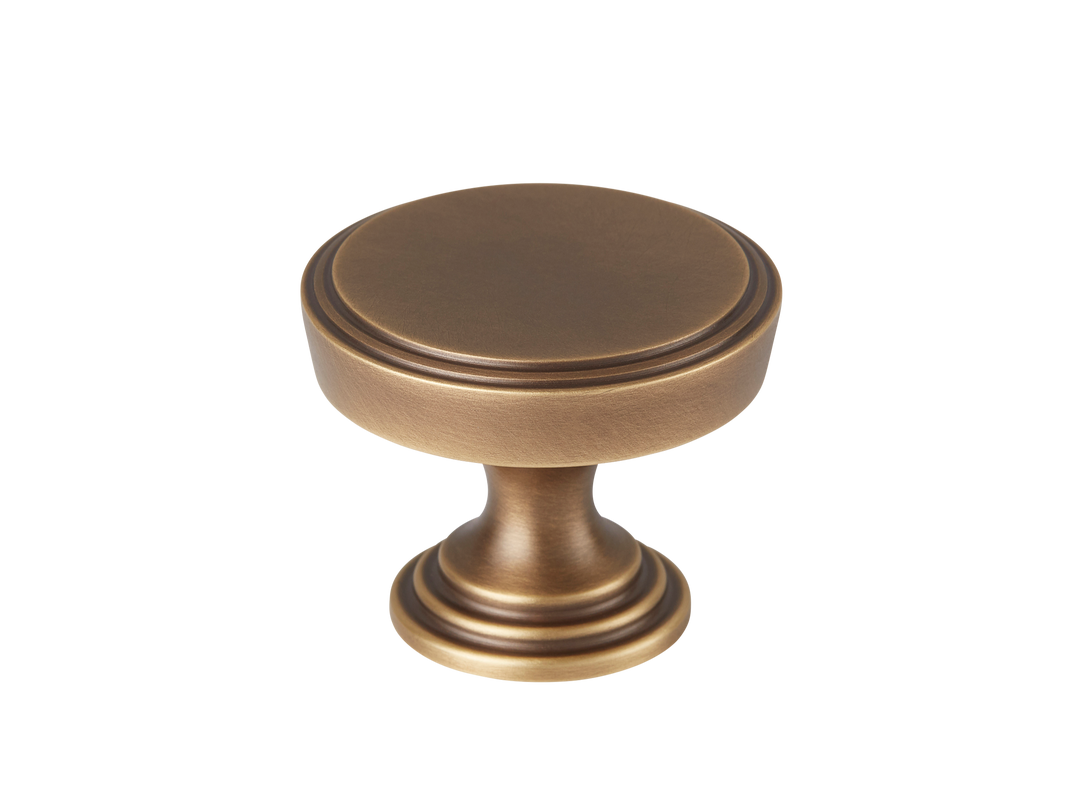 Lincoln Cabinet Knob by Armac Martin - 38mm - Satin Nickel Plate