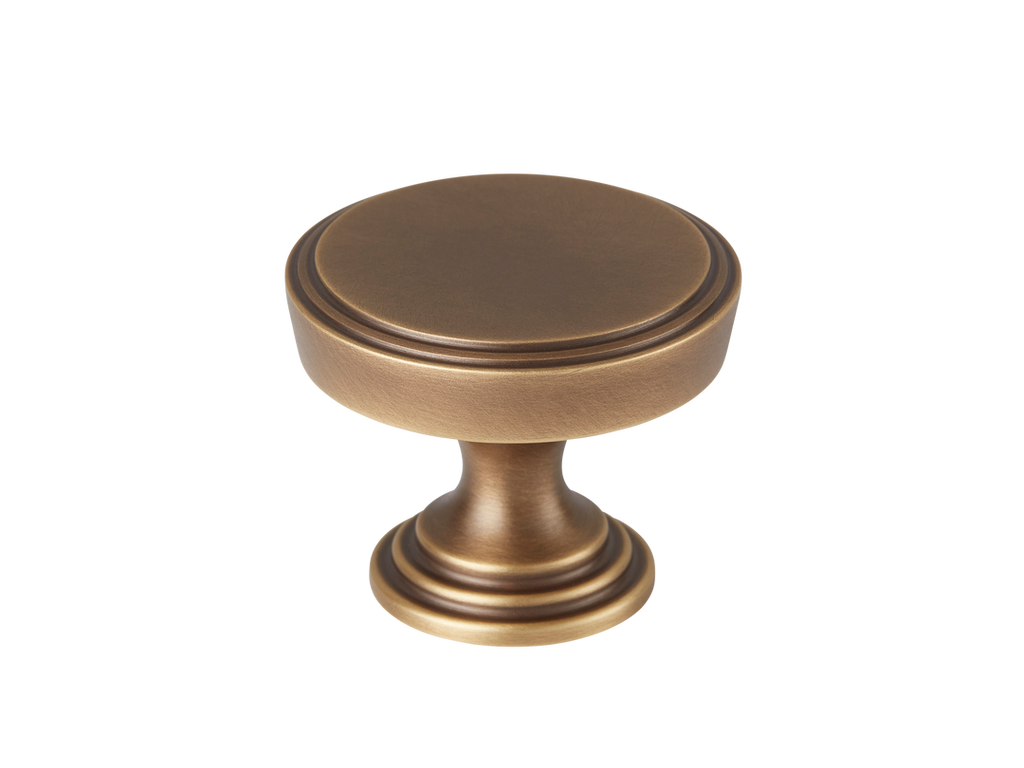 Lincoln Cabinet Knob by Armac Martin - 38mm - Satin Nickel Plate