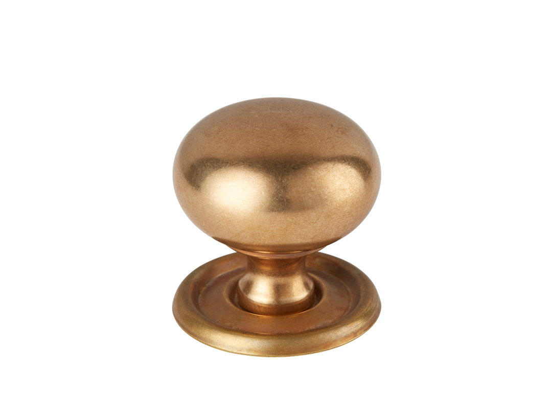 Cotswold Bun Cabinet Knob by Armac Martin - 38mm - Satin Chrome Plate