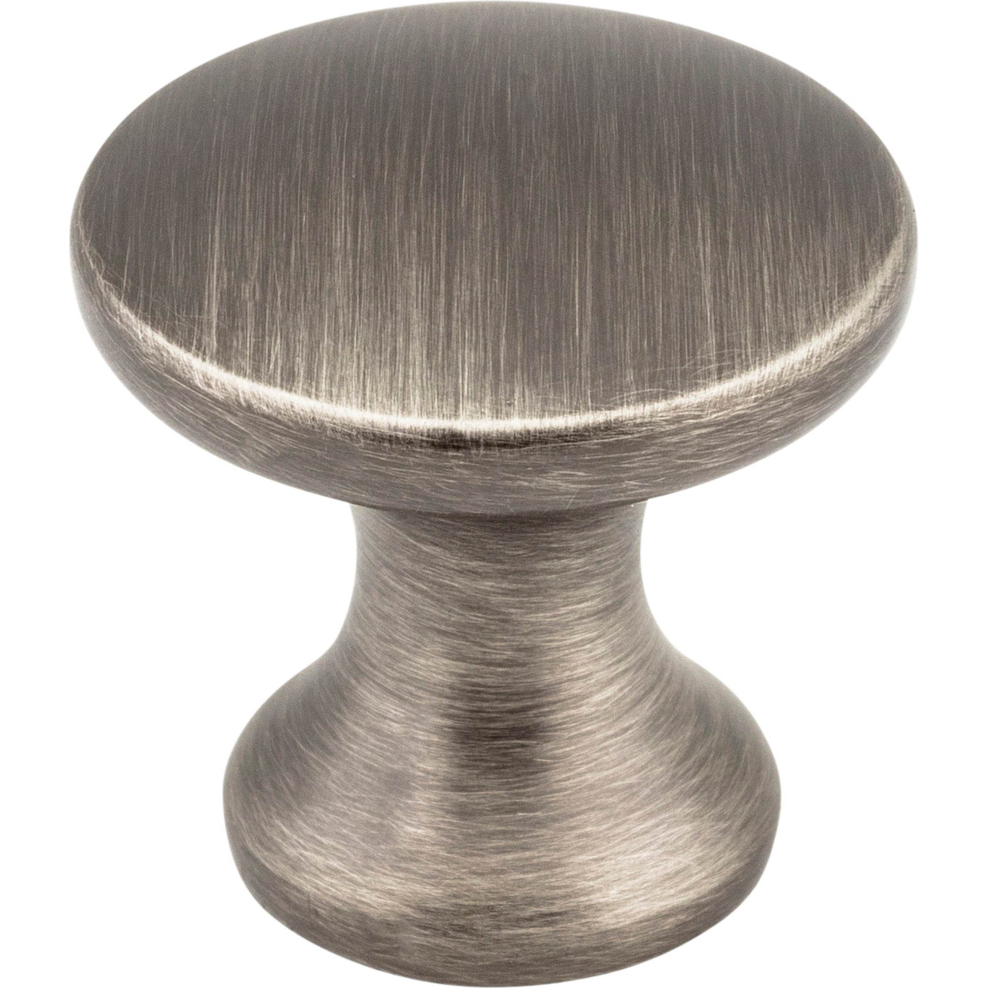 Slade Cabinet Mushroom Knob by Elements - Brushed Pewter