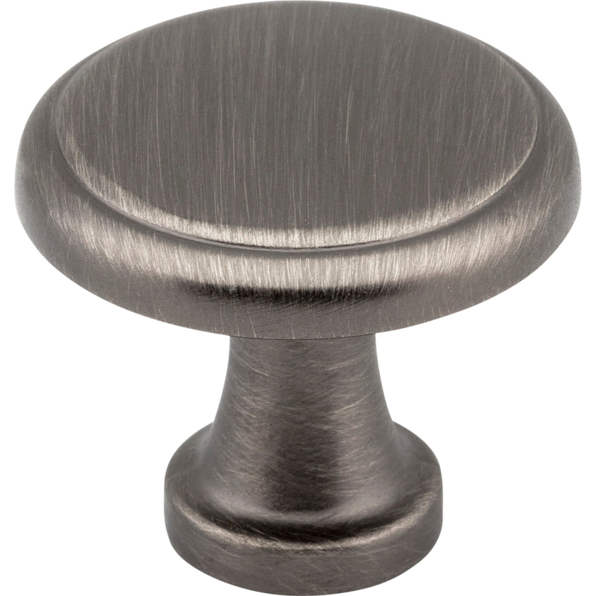 Kenner Cabinet Mushroom Knob by Elements - Brushed Pewter