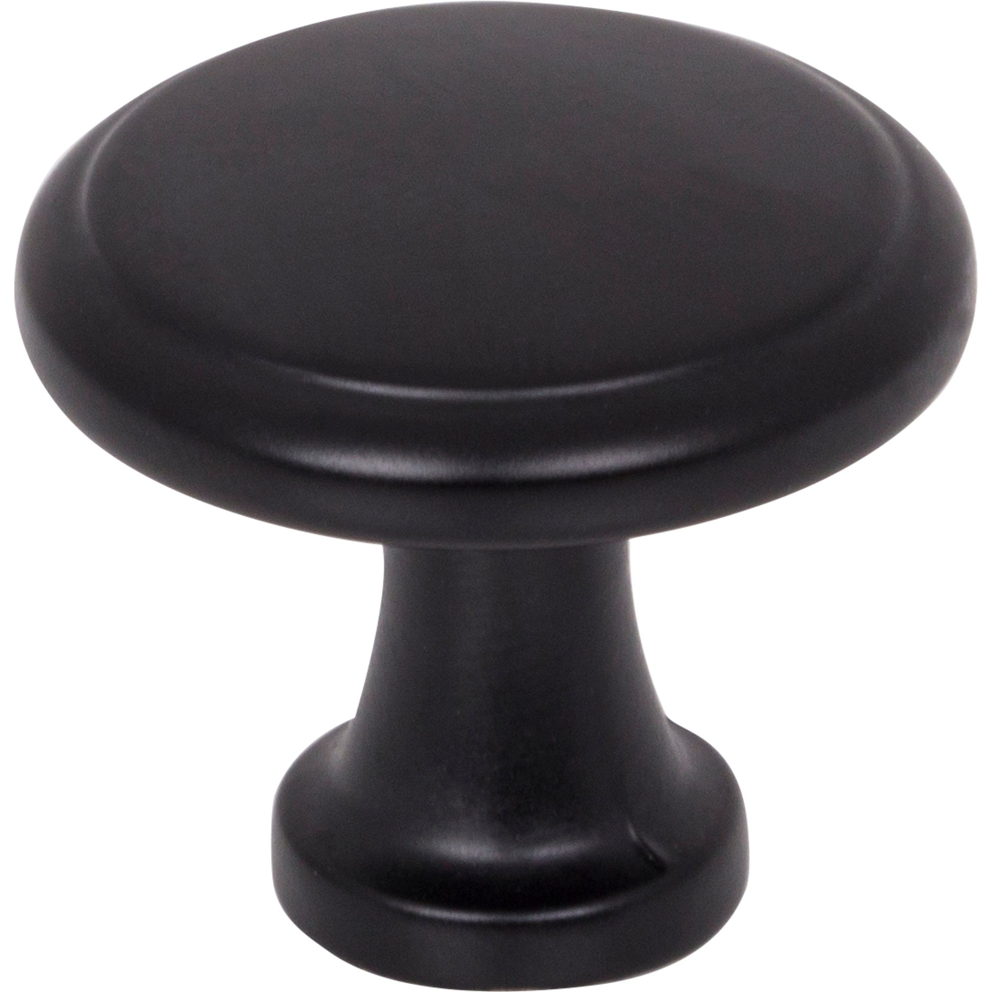 Kenner Cabinet Mushroom Knob by Elements - Matte Black