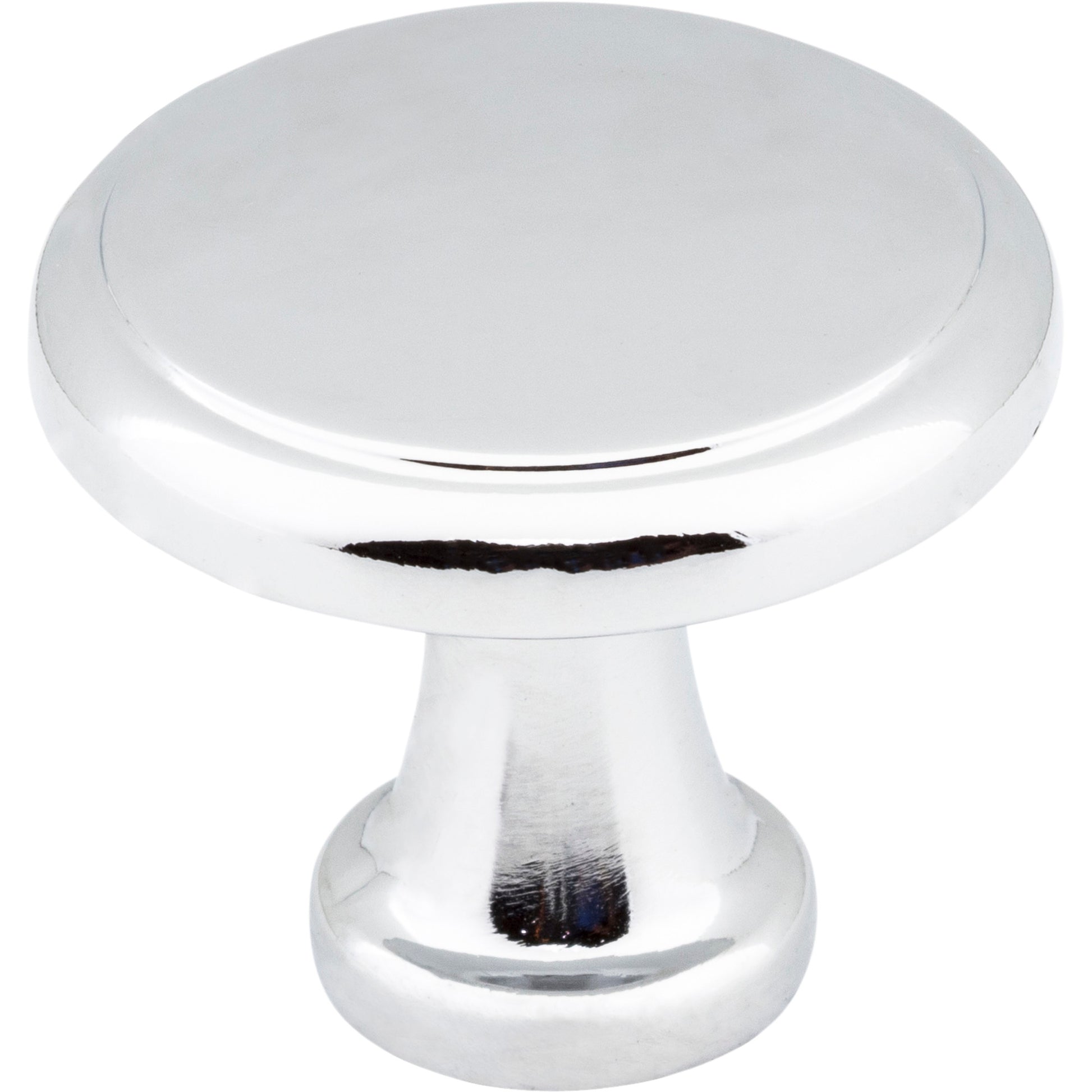Kenner Cabinet Mushroom Knob by Elements - Polished Chrome