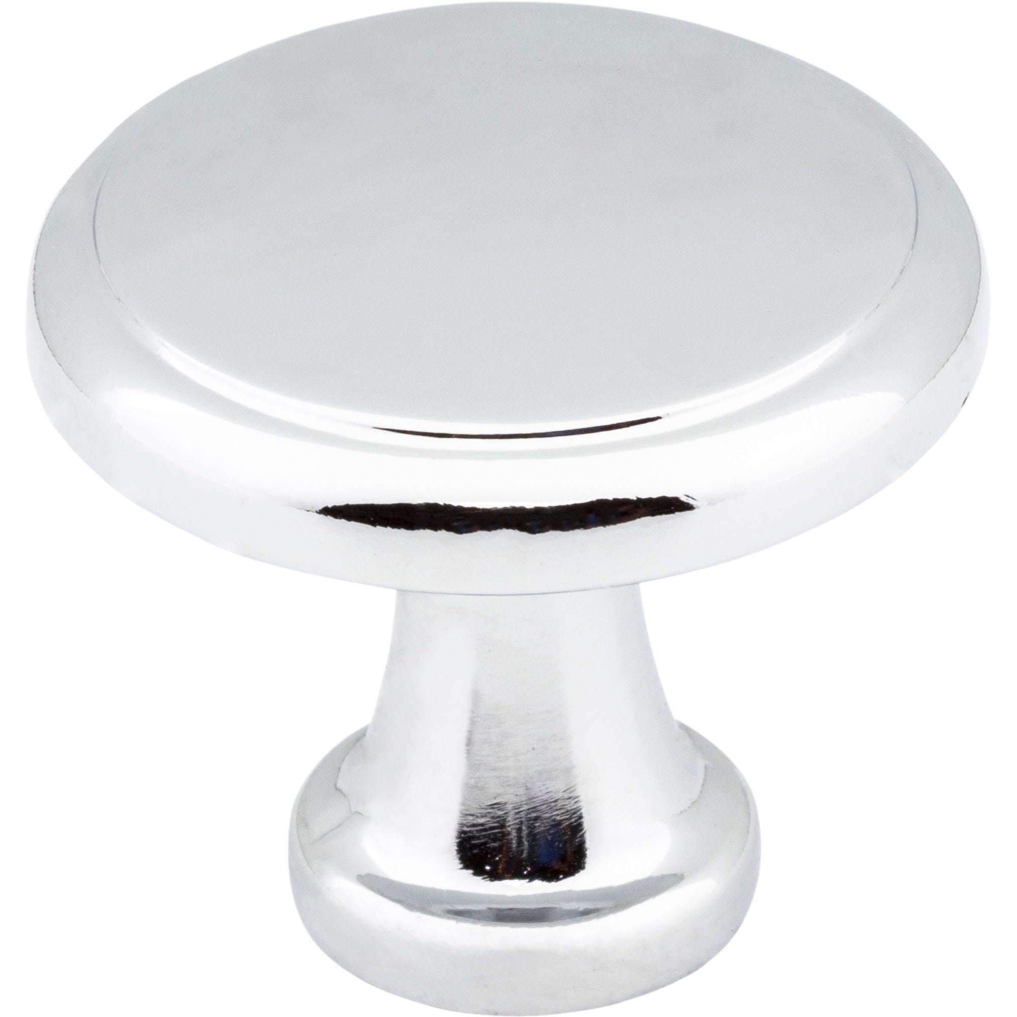 Kenner Cabinet Mushroom Knob by Elements - Polished Chrome