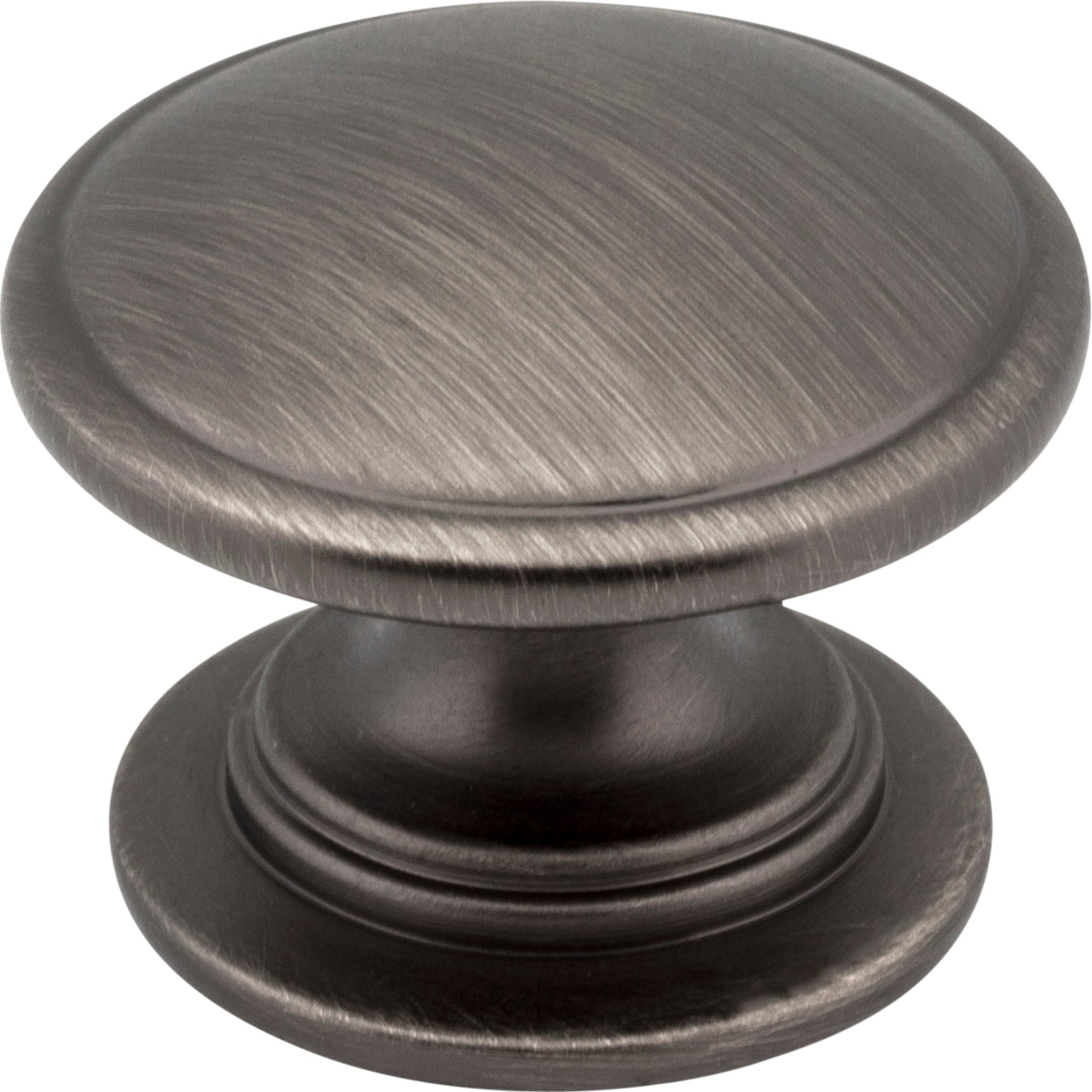 Durham Cabinet Knob by Jeffrey Alexander - Brushed Pewter