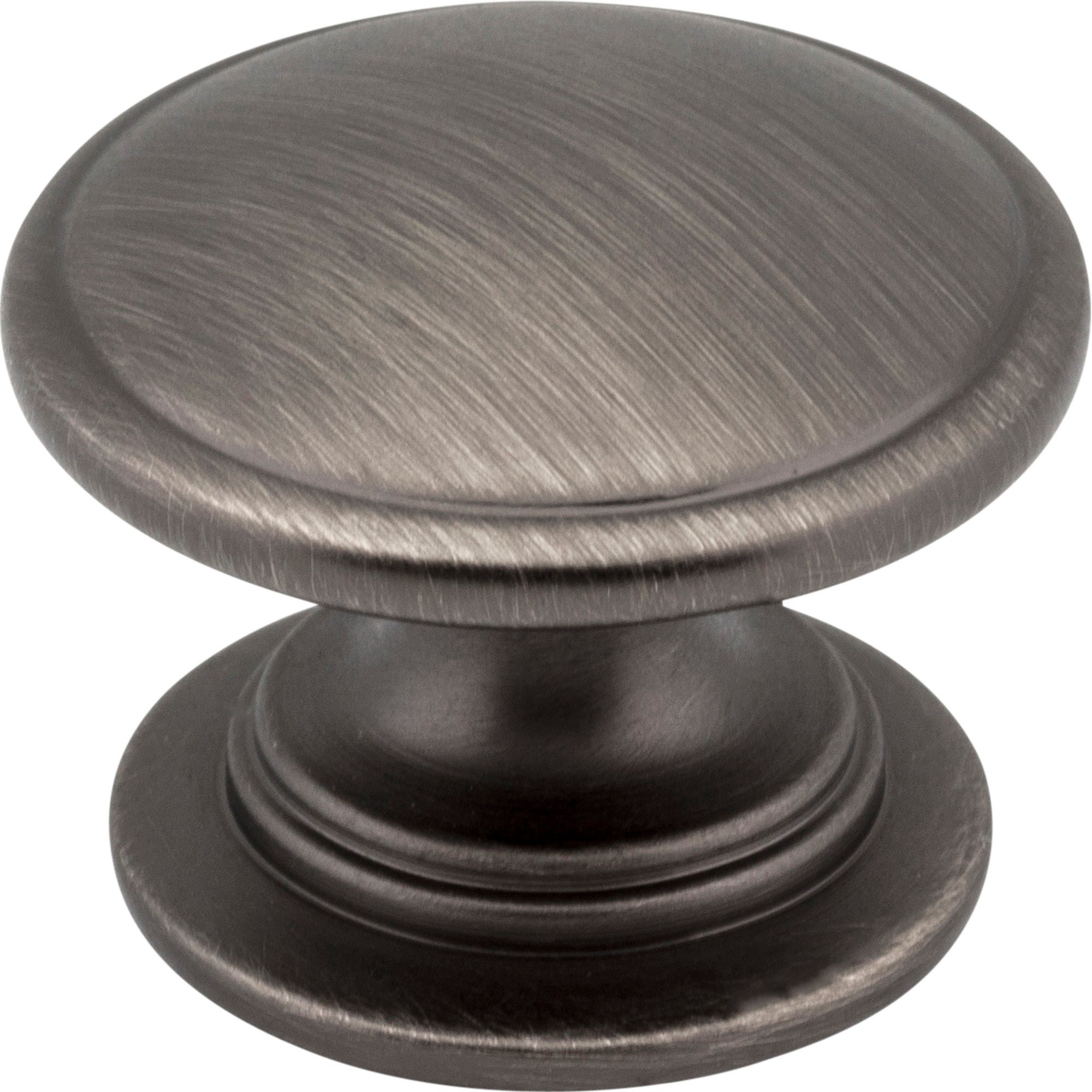 Durham Cabinet Knob by Jeffrey Alexander - Brushed Pewter